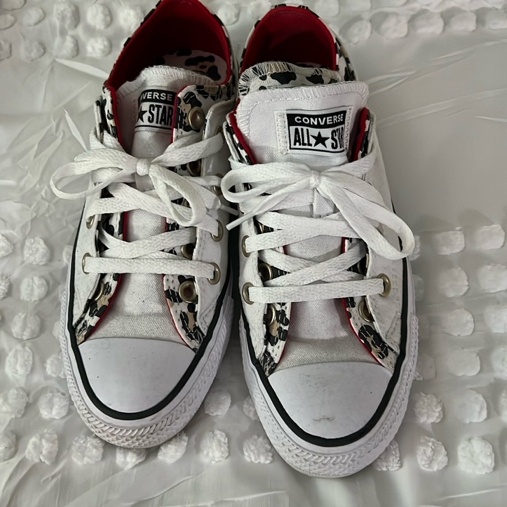 Converse all star white sneakers